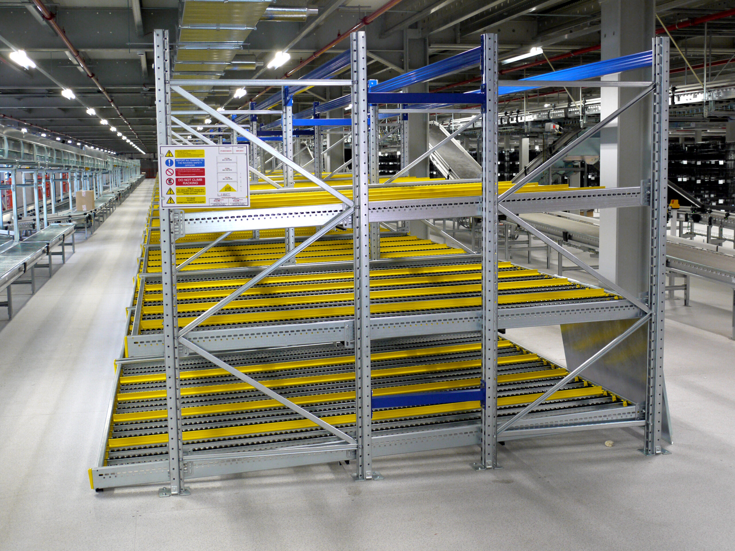 Rack dynamique pour picking