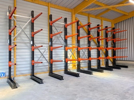 Rayonnage cantilever mi-lourd